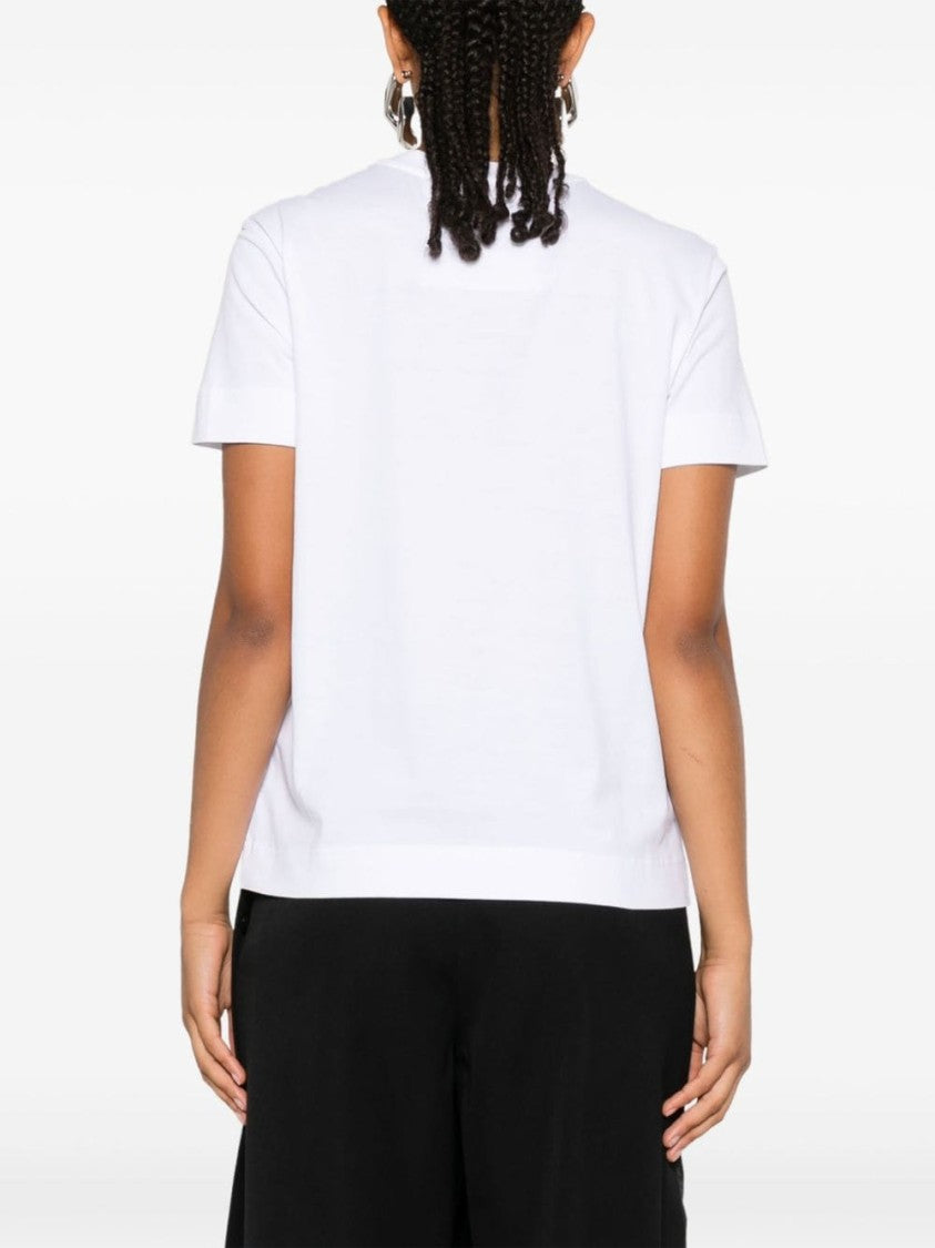 Givenchy Floral Print Cotton Jersey Top