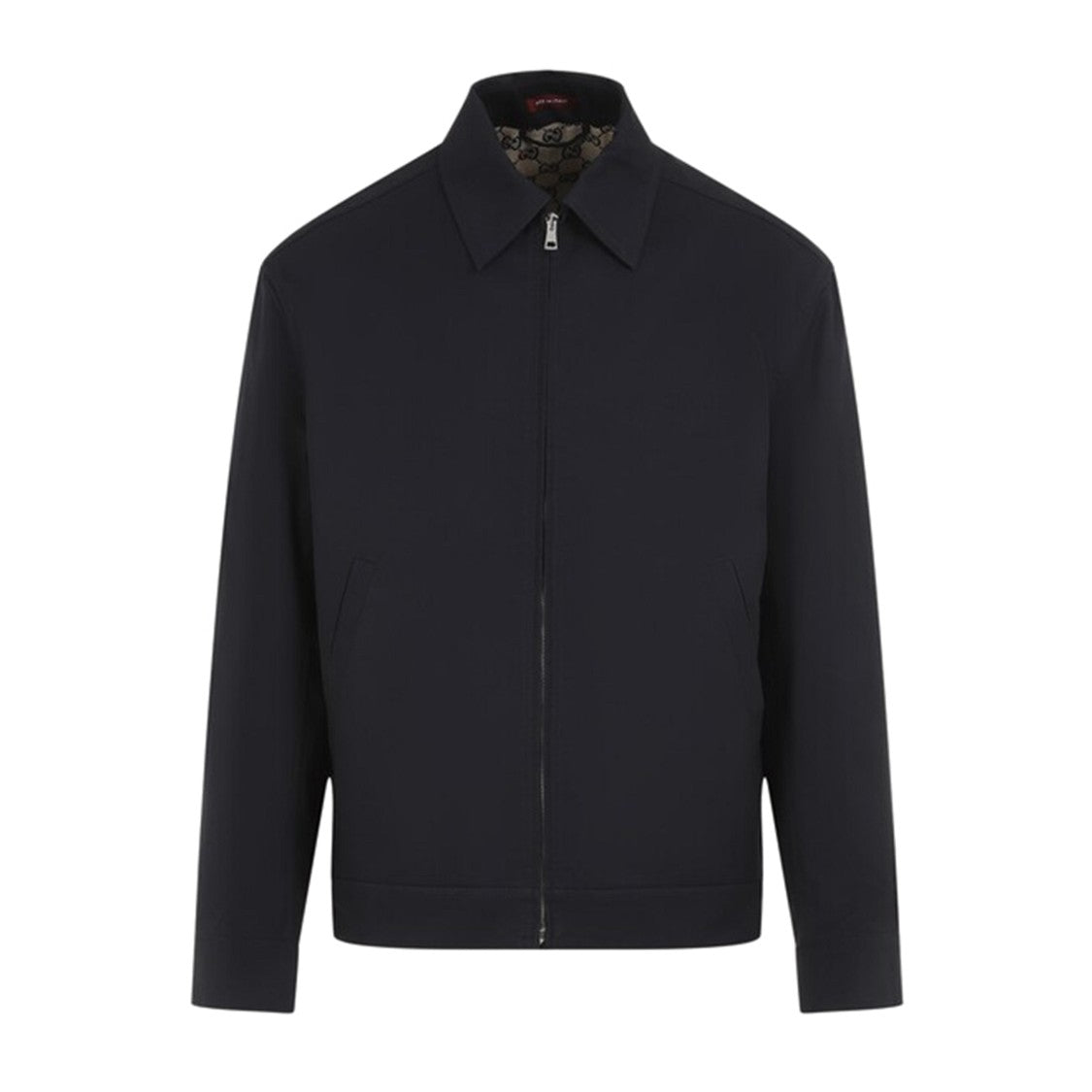 Gucci Luxury Black Wool Blend Blouson