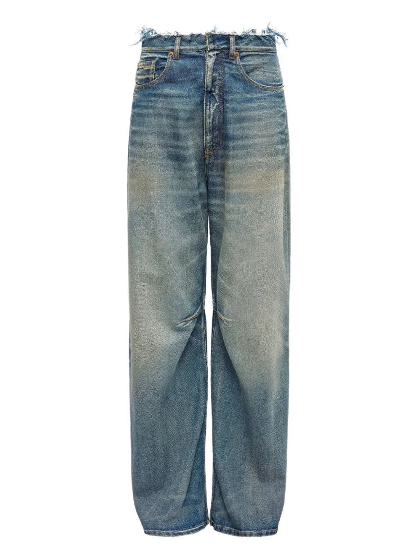 Mm6 By Maison Margiela Wide-Leg Jeans