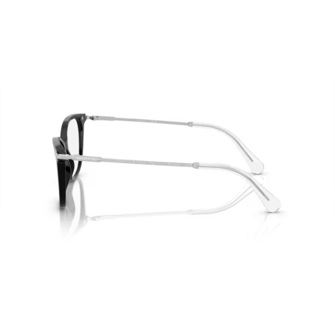 Swarovski 0Sk2010 Glossy Black Rectangular Eyeglasses