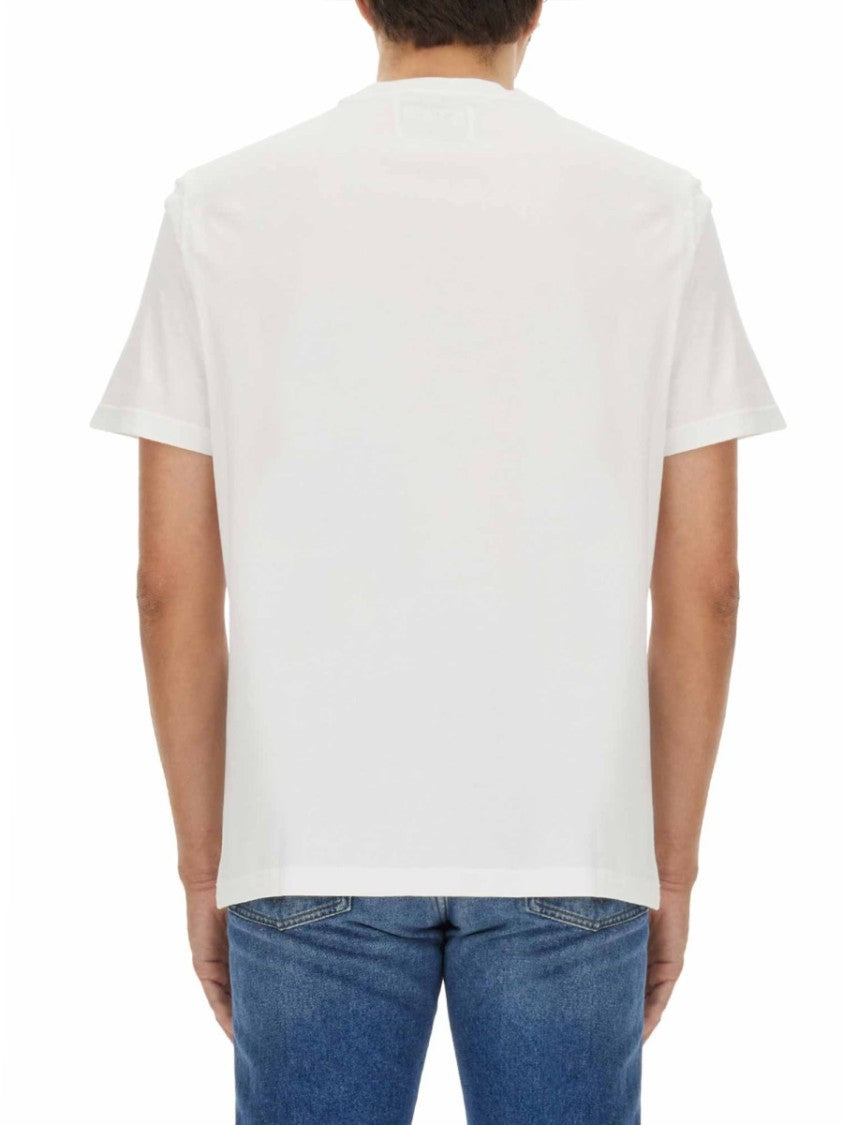 Golden Goose Crew-Neck T-Shirt With Minimalist Logo Detail