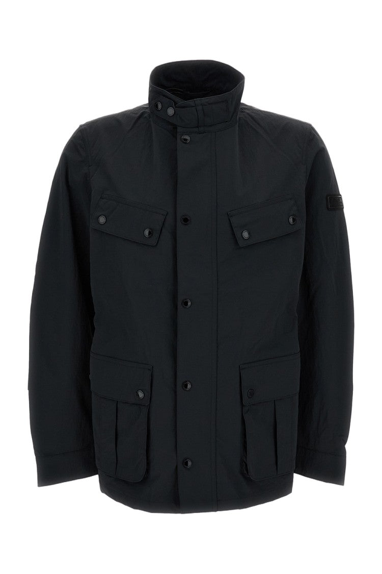 Barbour Modern Duke Black Rain Jacket