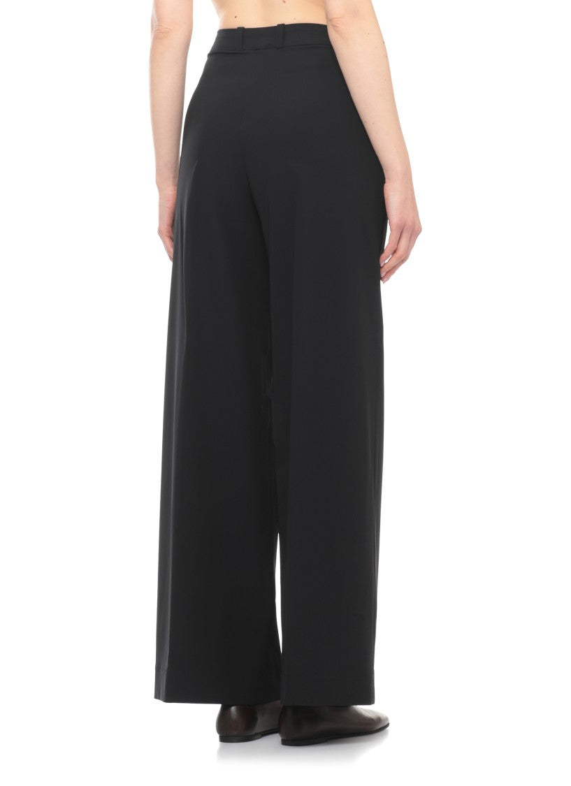 Rrd Black Surflex Livia Straight-Leg Pants