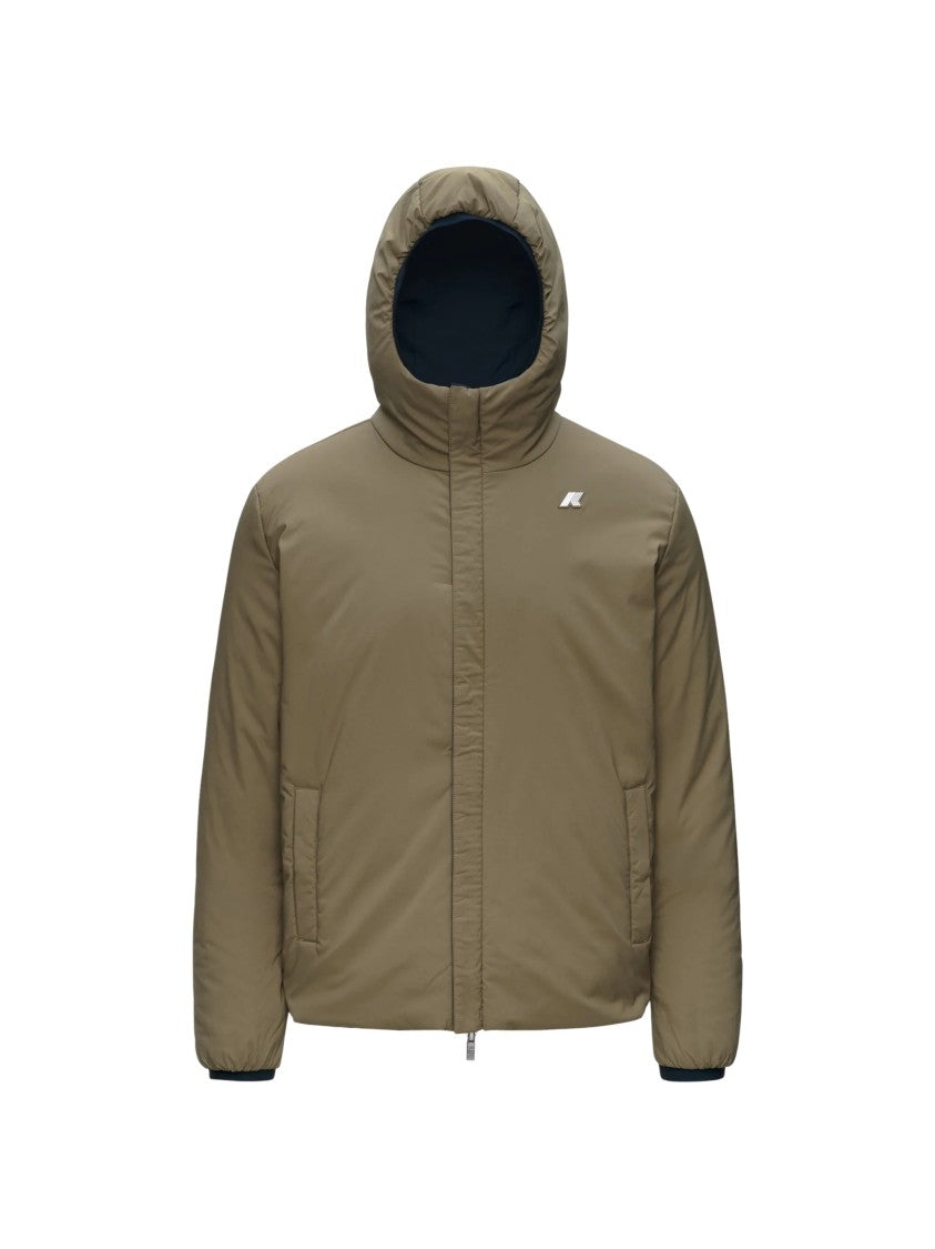 K-Way Slim Fit Reversible Jacket With Waterproof Technology