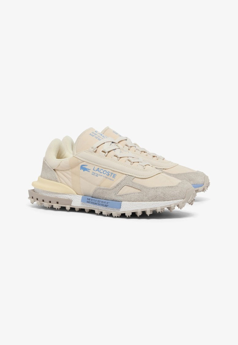 Lacoste Natural Beige Elite Active Sneakers