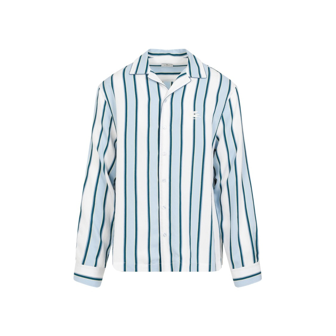 Etro Striped Bowling Viscose Shirt