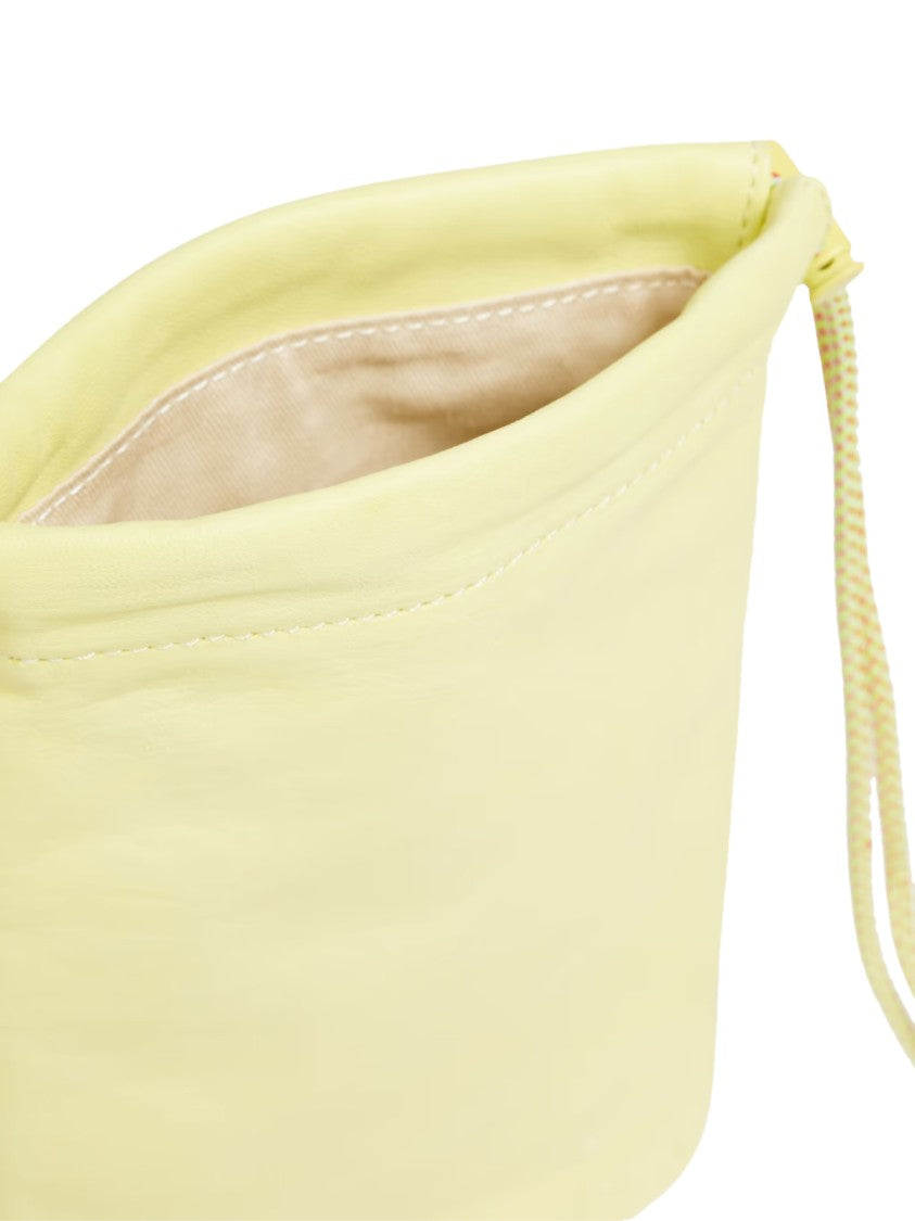 Zimmermann Logo Leather Pouch Crossbody Bag