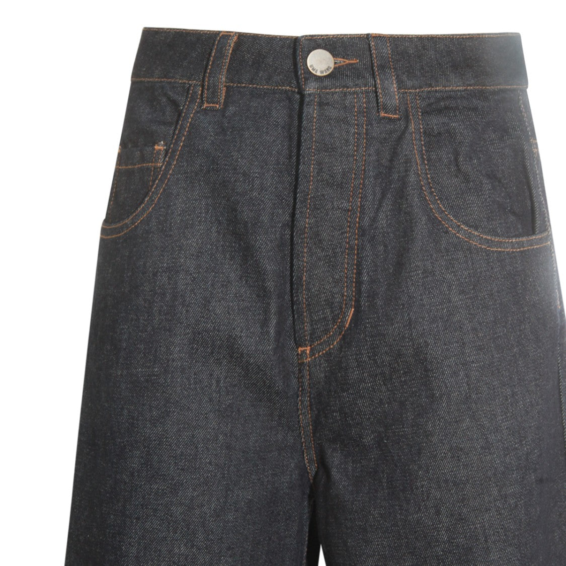 Uma Wang Blue Cotton Phyllis Jeans