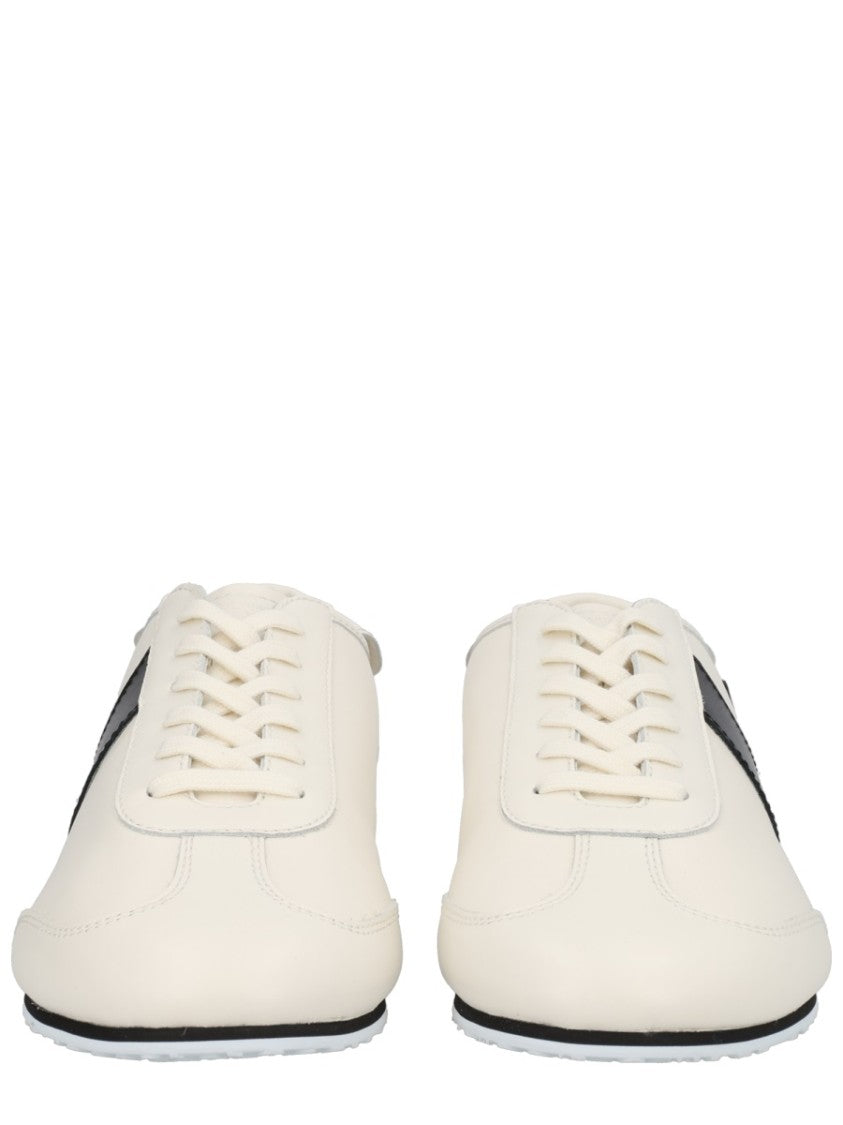 Marine Serre Off-White Astra Crescent Accent Sneakers