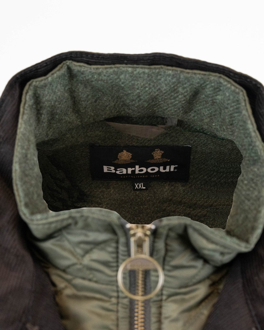 Barbour Ogston Wax Jacket - Olive Green
