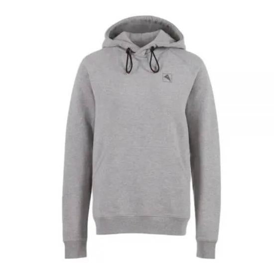 Klattermusen Relaxed Fit Grey Hoodie With Drawstring