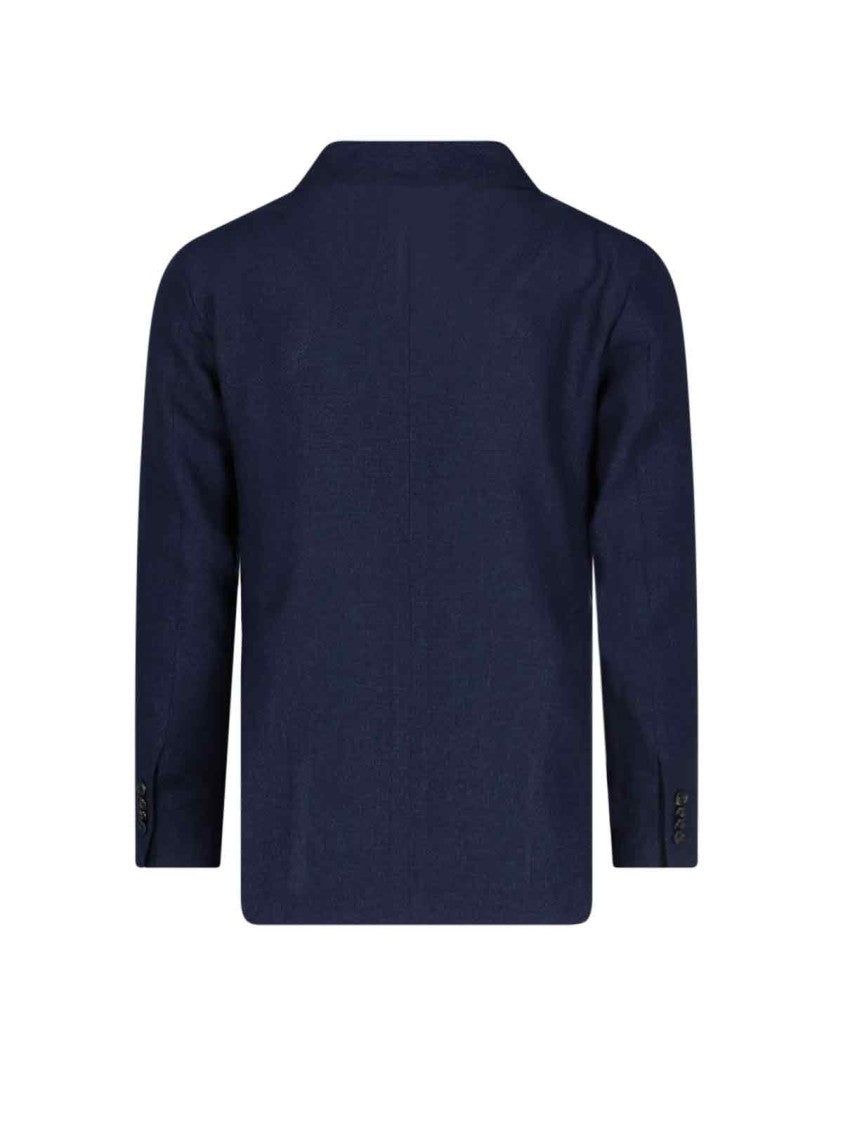 Tagliatore Double-Breasted Blazer – Navy Blue