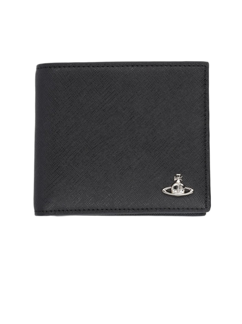 Vivienne Westwood Textured Logo Emblem Wallet