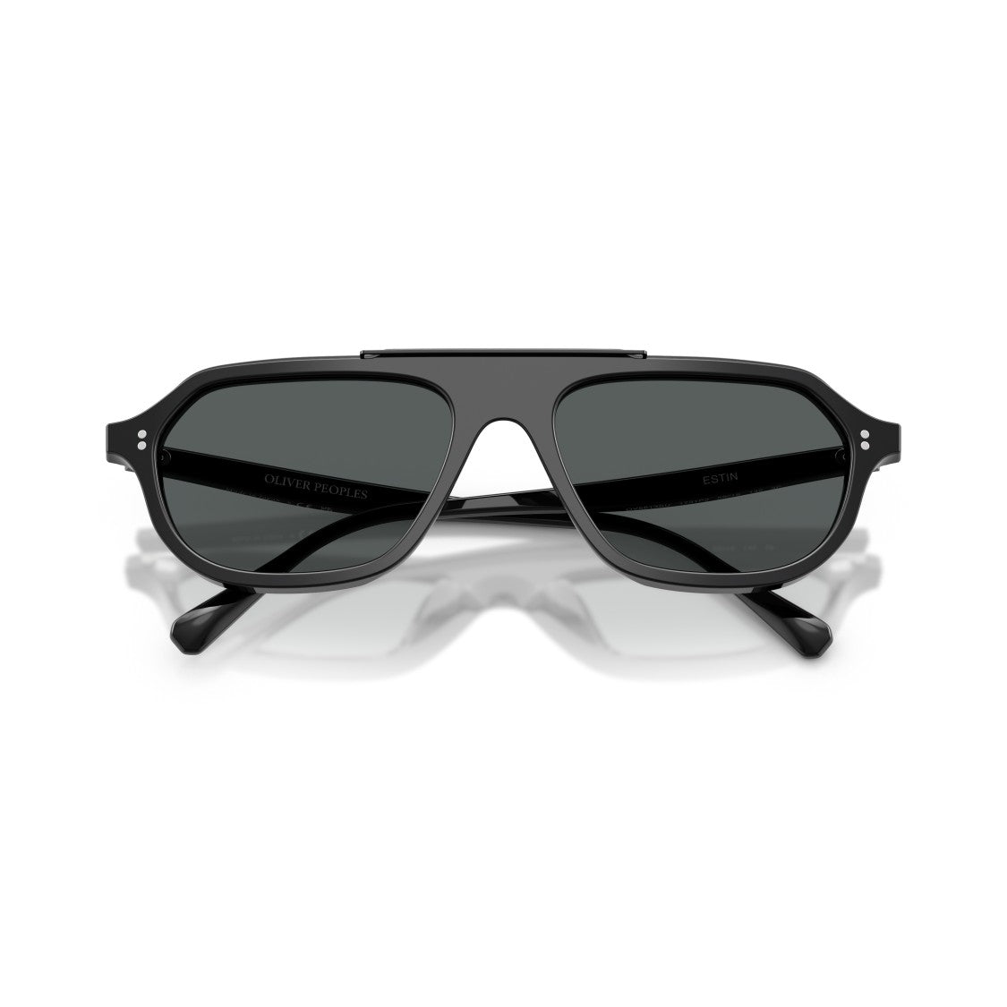 Oliver Peoples 0Ov5613su Bold Geometric Frame Sunglasses With Double Bridge Design