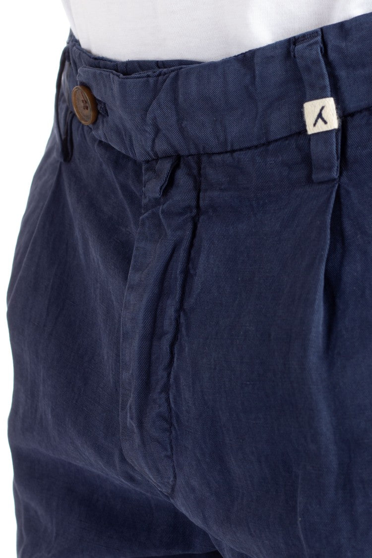 Myths Cotton-Linen Zeus Chino Trousers