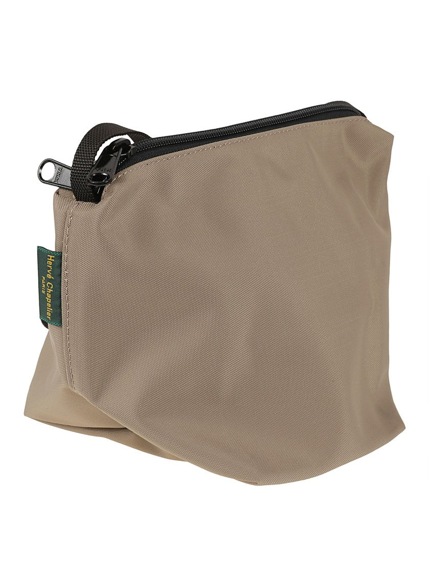 Herve Chapelier Soft Silhouette Zip Closure Bag