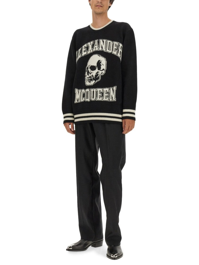 Alexander Mcqueen Varsity Sweater