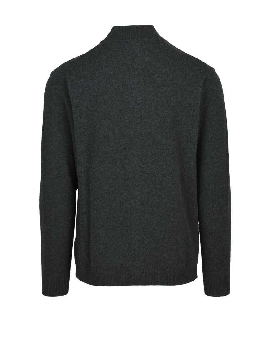Daniele Fiesoli Grey Cashmere Cardigan