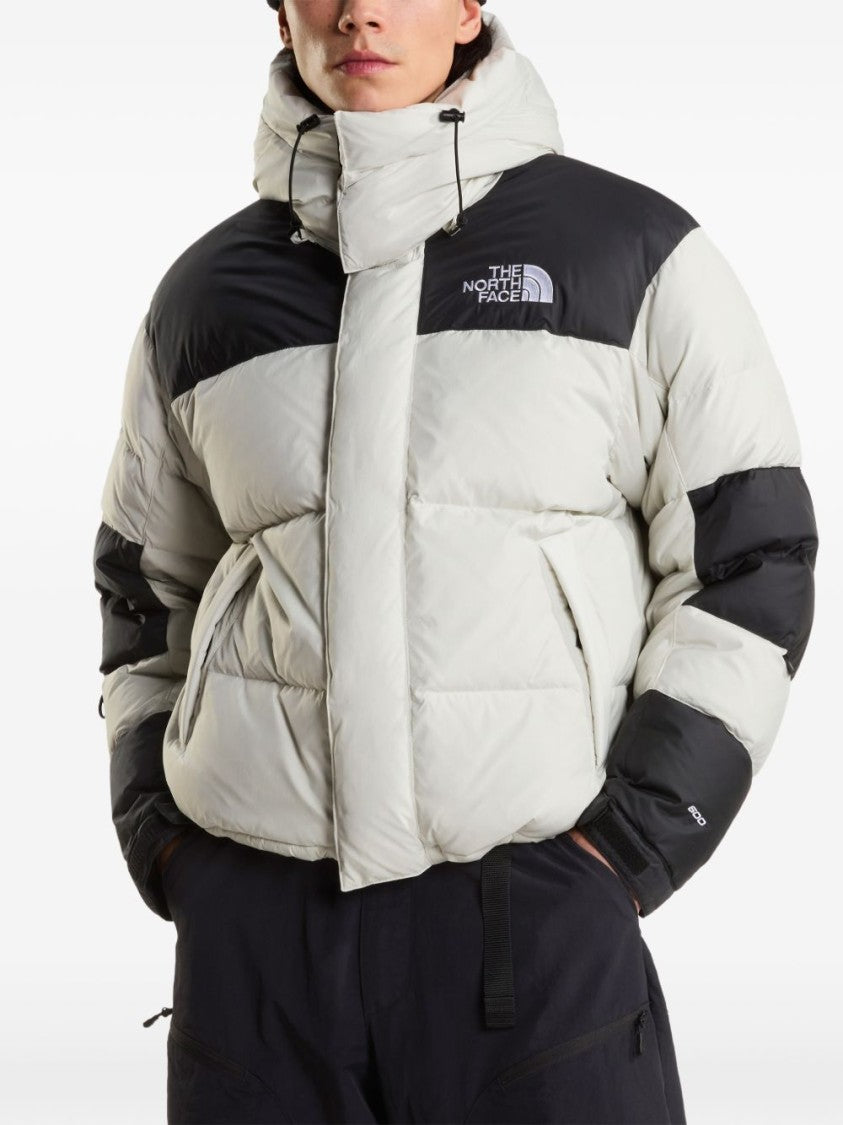 The North Face Color-Block Hooded Puffer Jacket