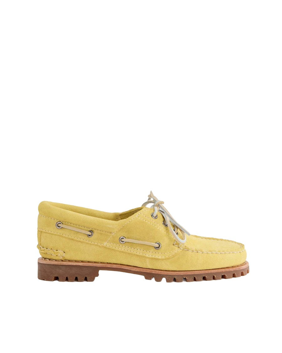 Timberland Medium Yellow Suede Boat Shoe