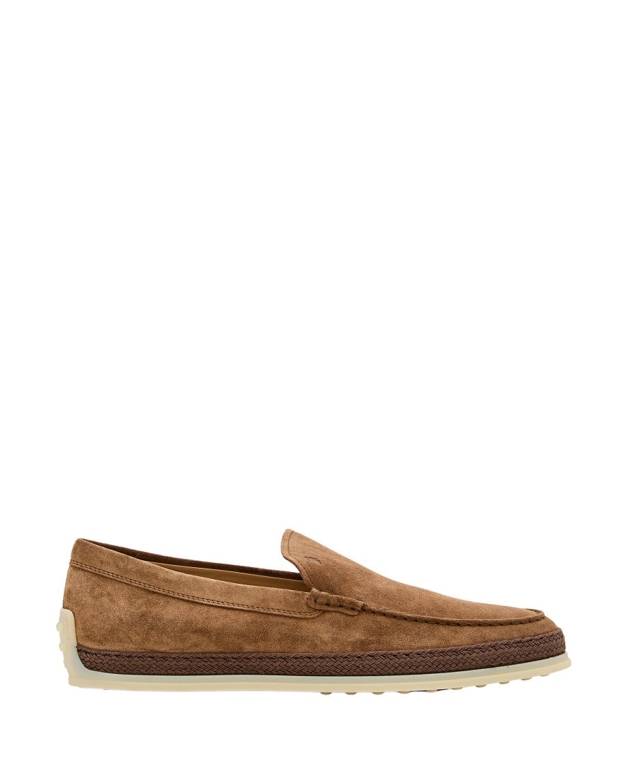 Tod's Rafia Rubber Loafers
