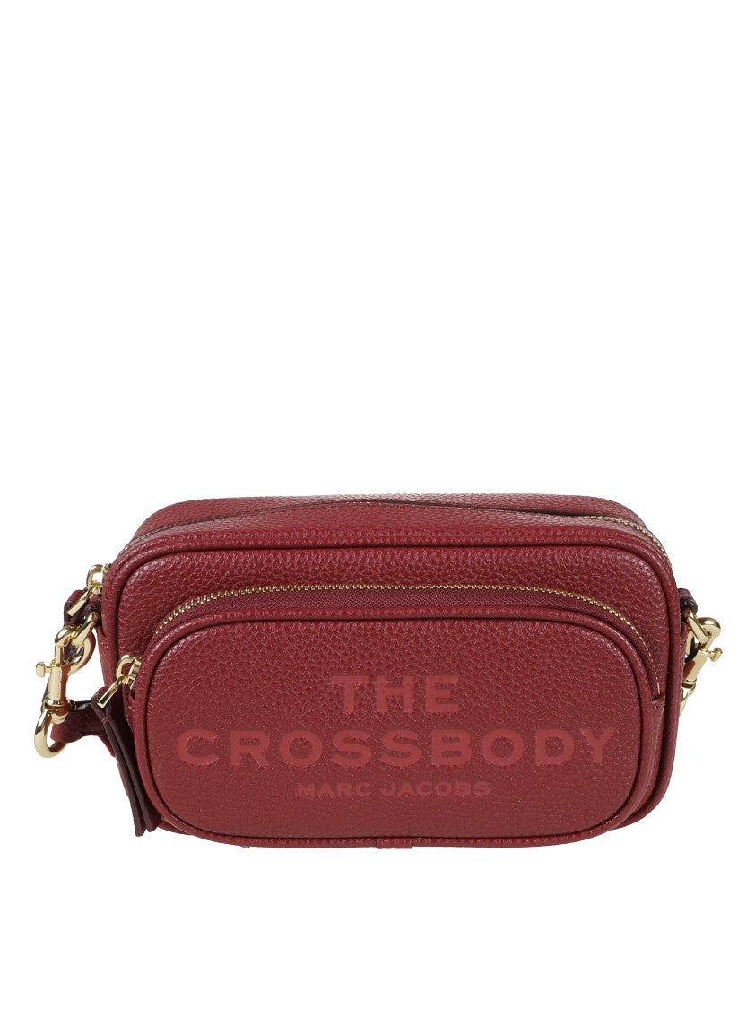 Marc Jacobs Textured Crossbody Bag With Double Zip Closure