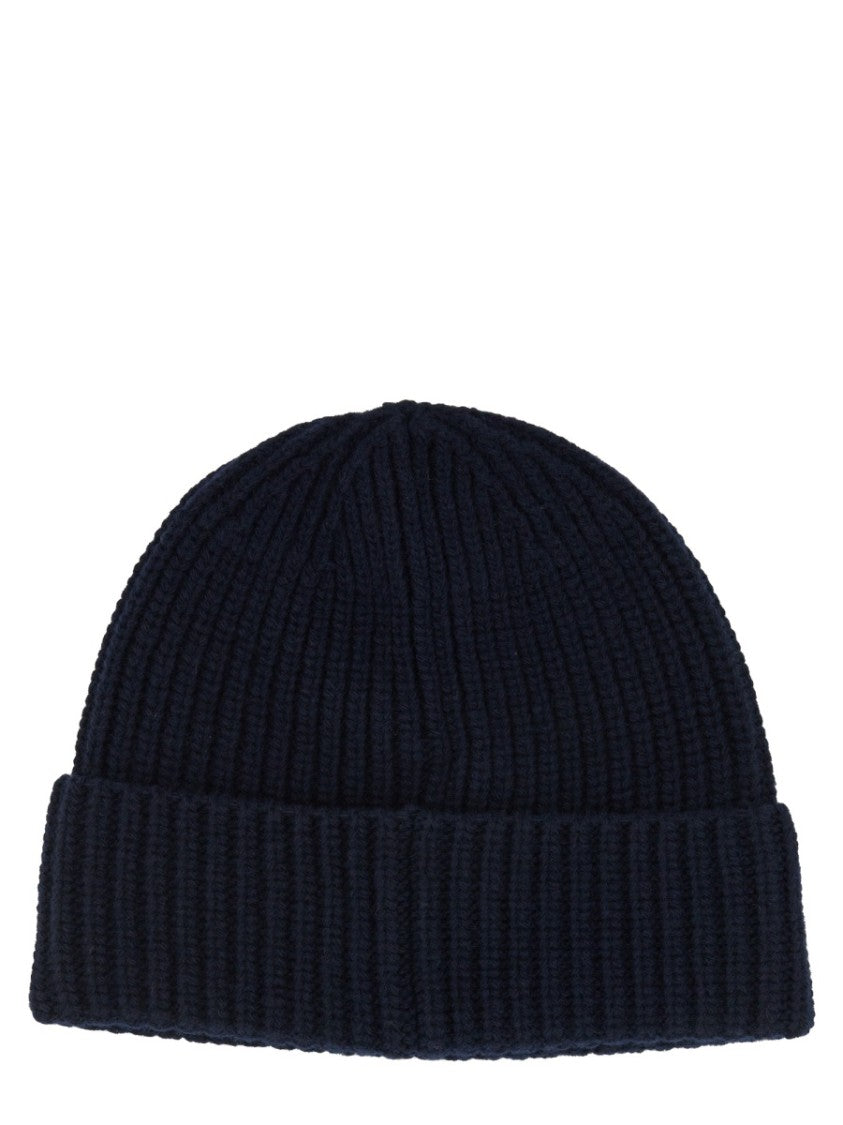 Stone Island Ribbed Knit Wool Cap