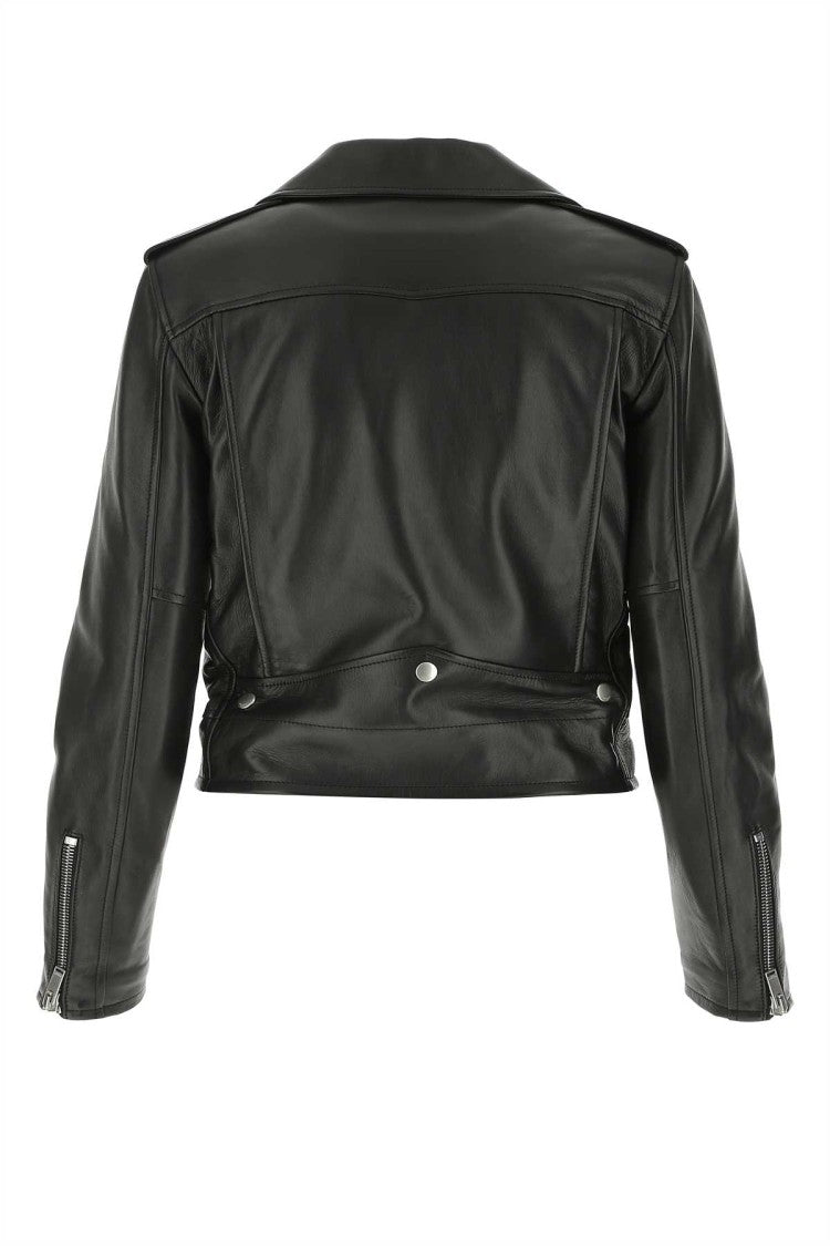 Saint Laurent Black Nappa Leather Jacket