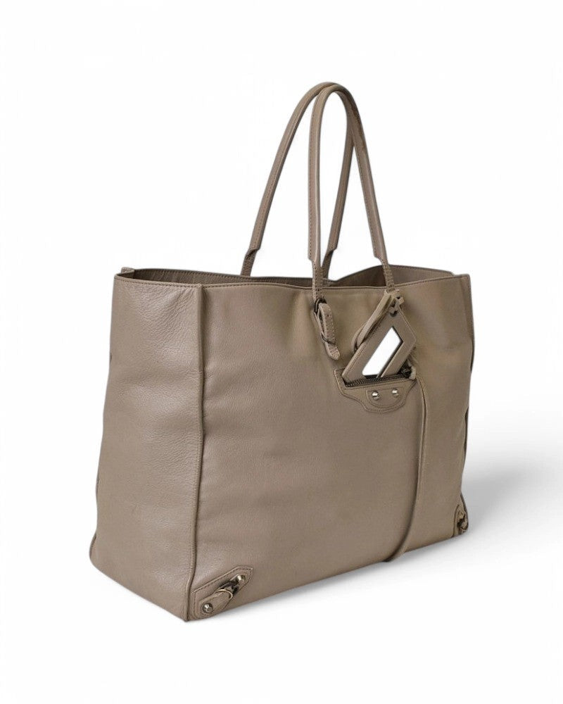 Balenciaga City Paper A4 Beige