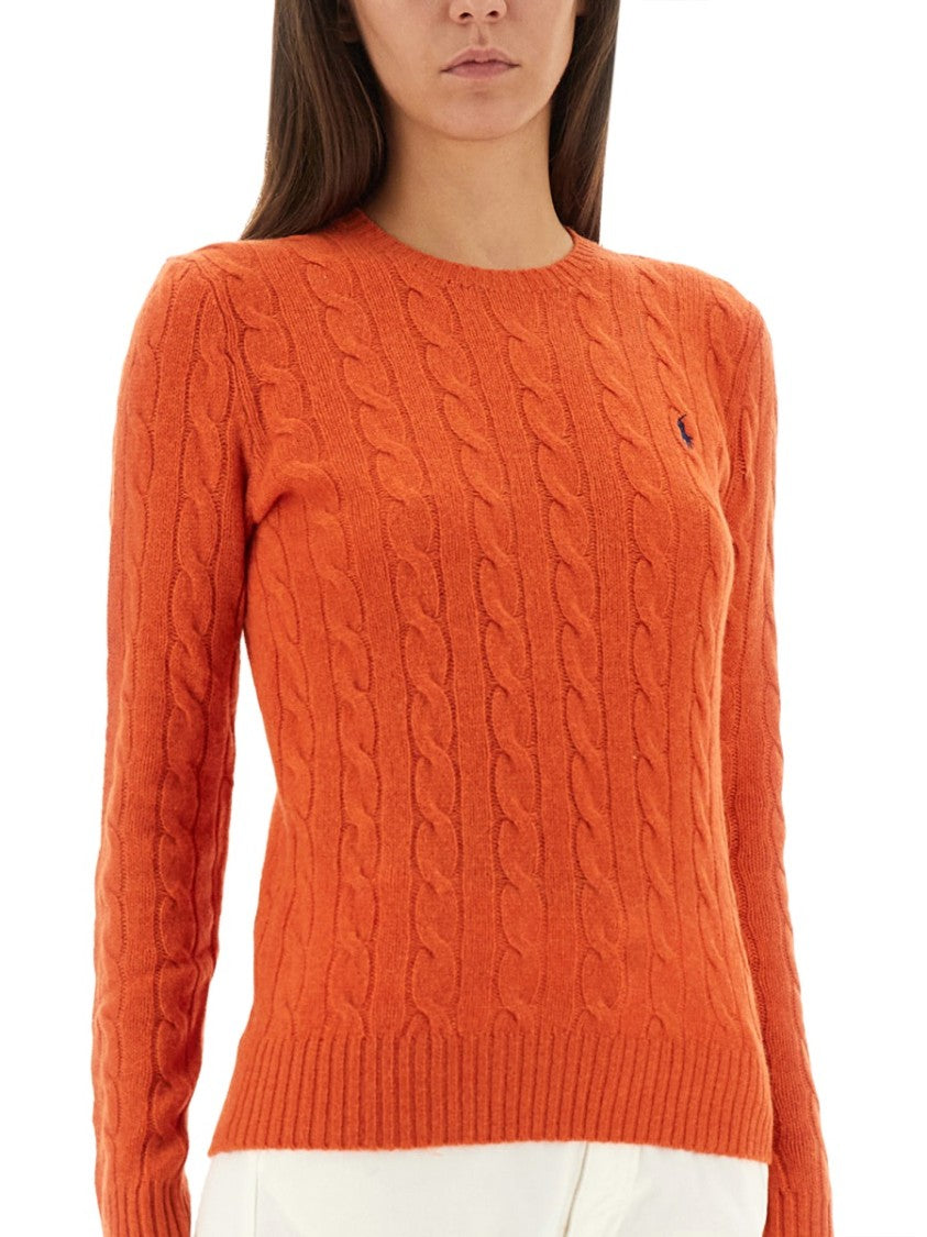 Polo Ralph Lauren Cable-Knit Sweater With Classic Pattern