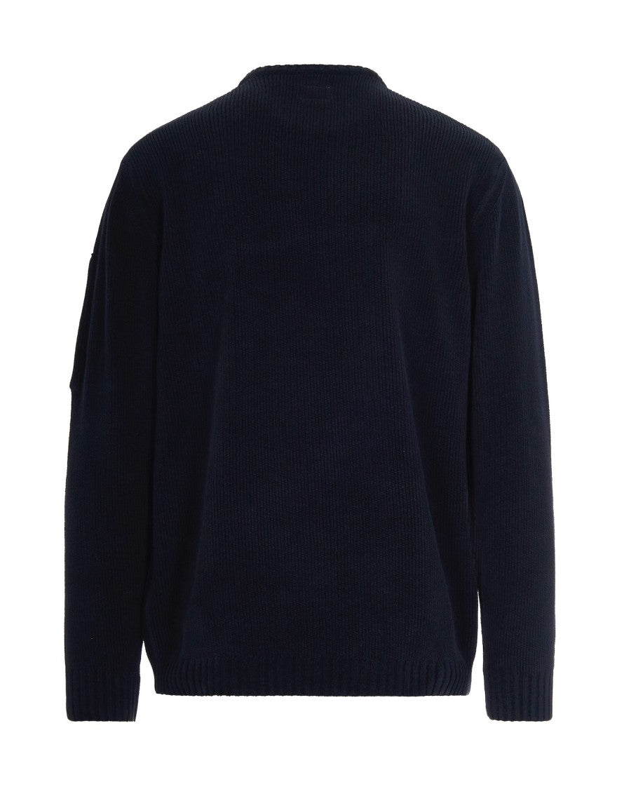 C.P. Company Blue Crewneck Sweater