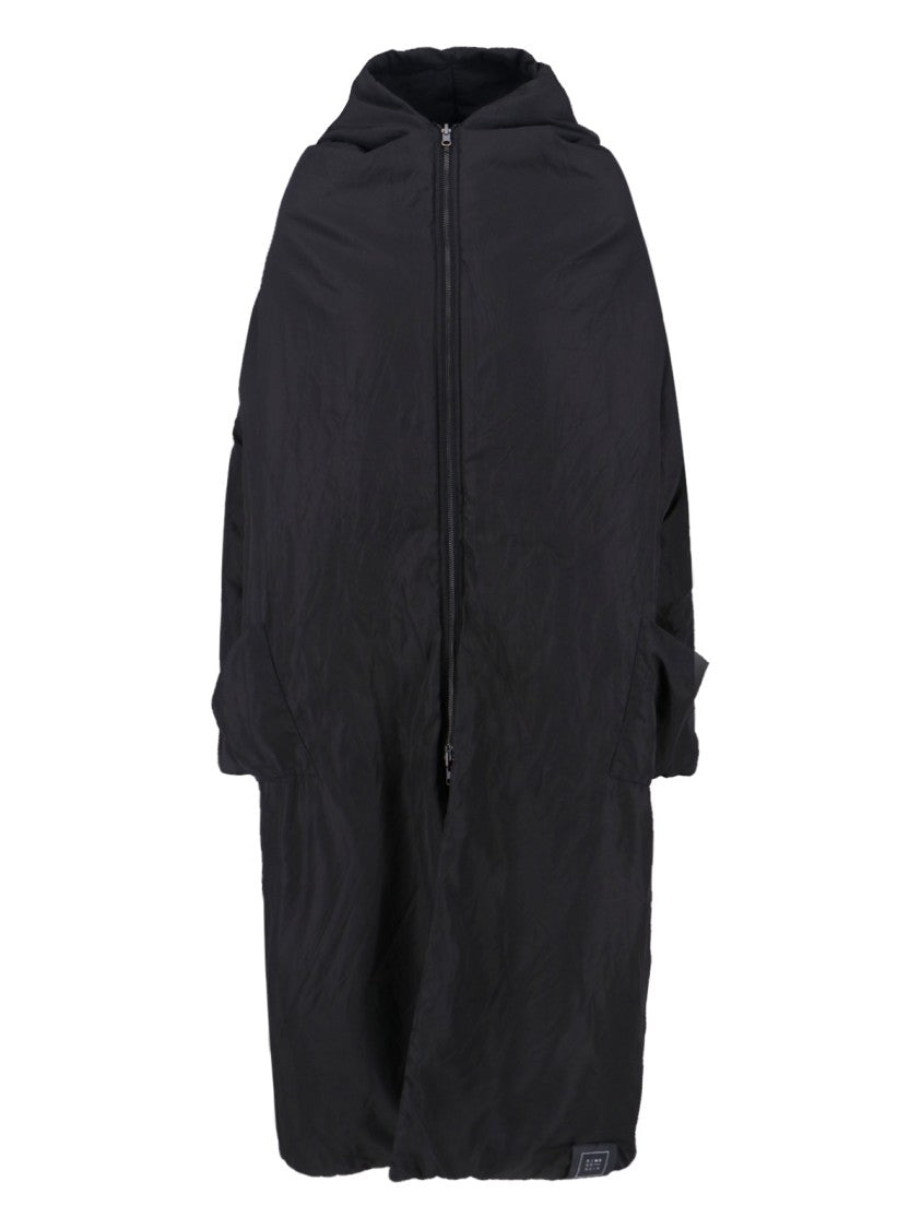 Kimono Rain Reversible Coat – Black