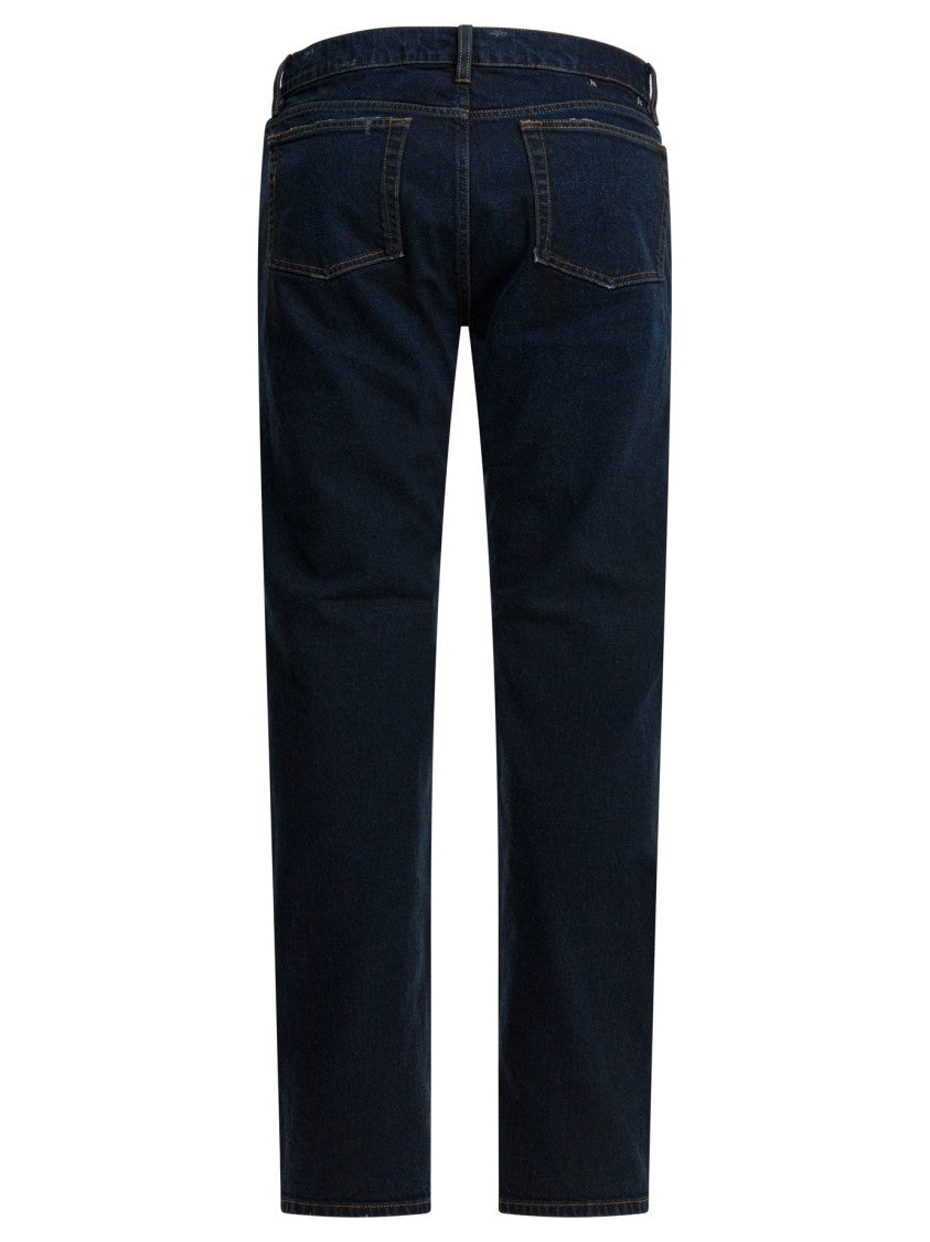 Golden Goose Slim Fit Denim Jeans With Hand Abrasions