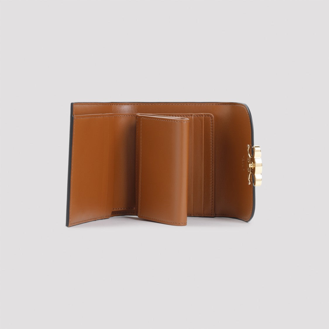Celine Triomphe Small Flap Canvas Wallet
