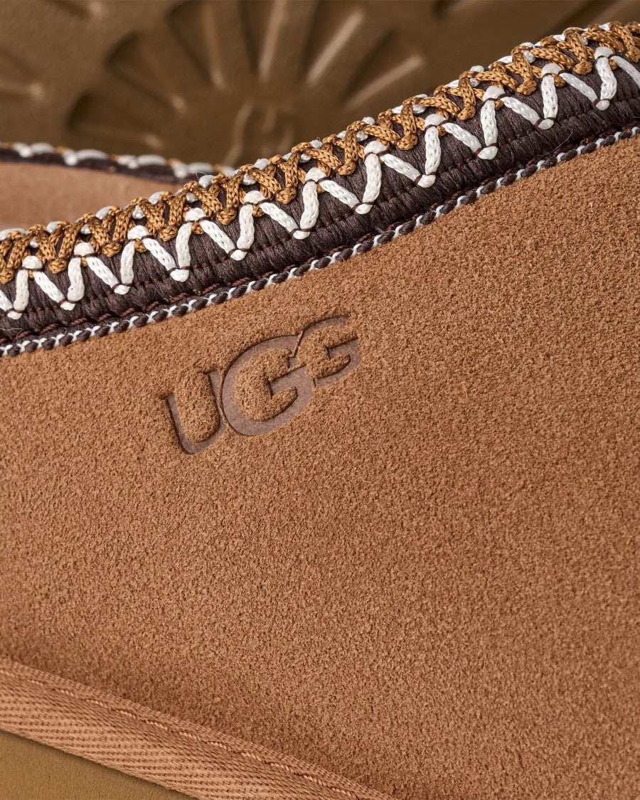 Ugg Slip-On Clog In Soft Suede With Sheepskin Lining