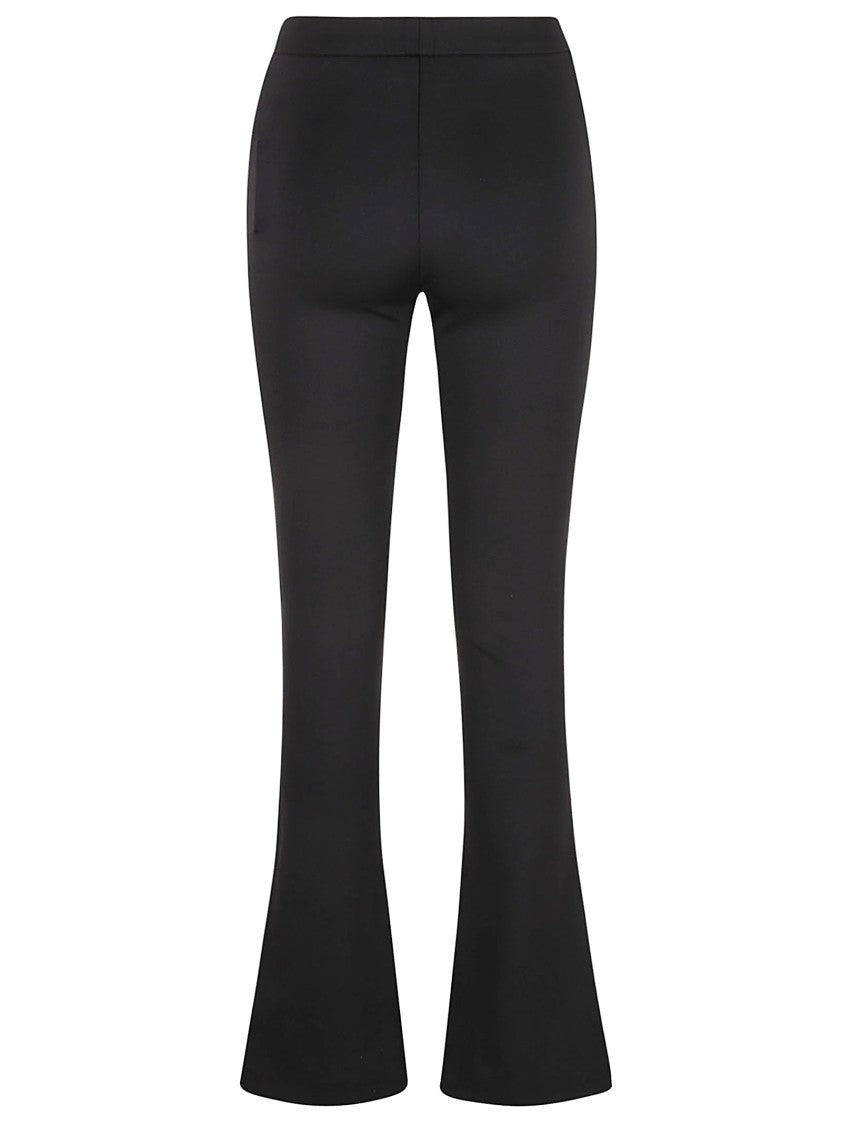 Off-White Flared Black Jersey Leggings