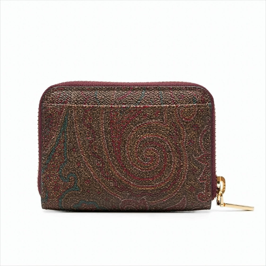 Etro Compact Zip-Around Wallet