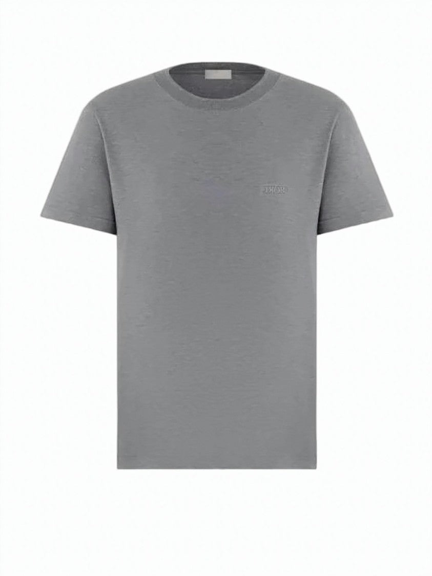 Dior Grey Crew Neck T-Shirt