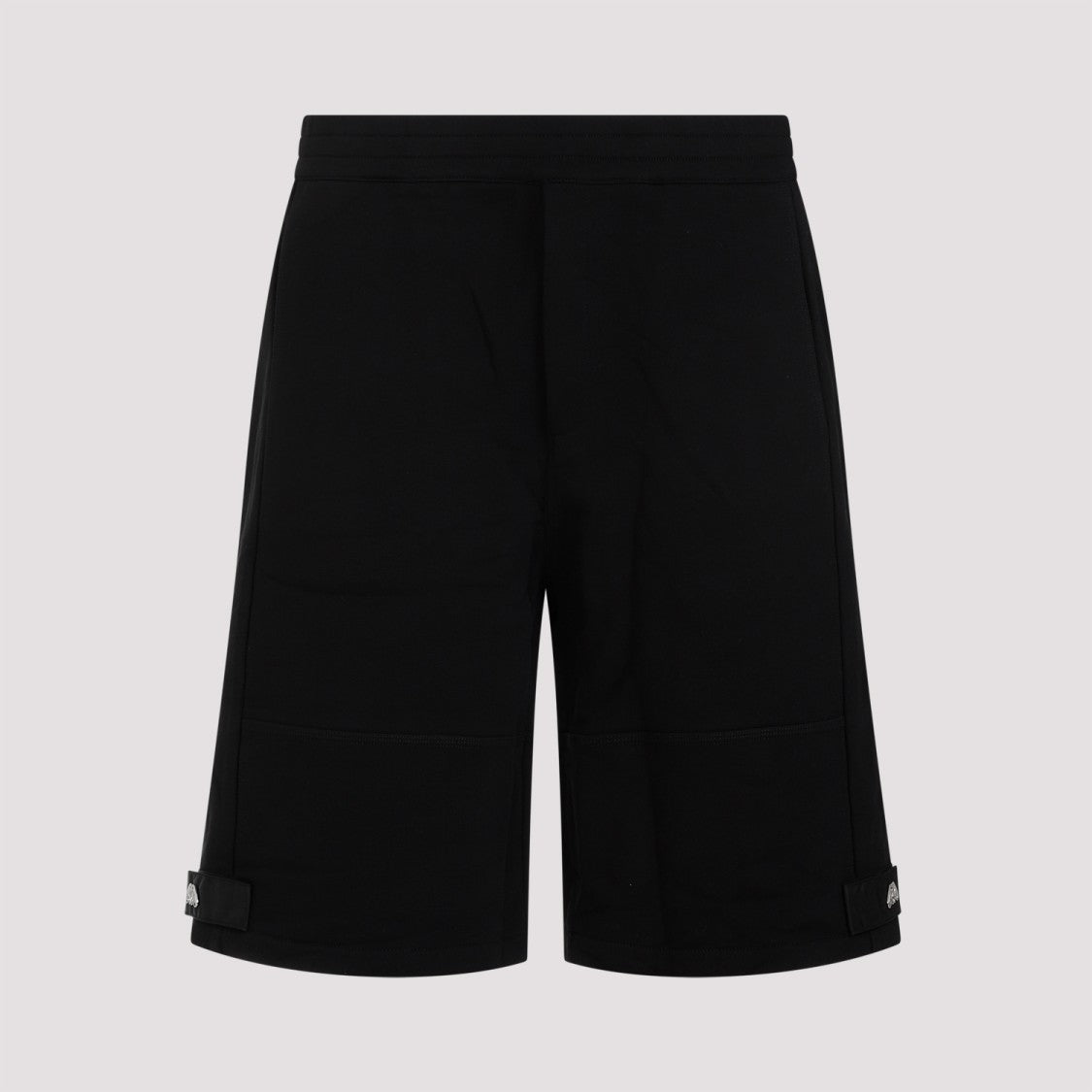 Alexander Mcqueen Black Cotton Shorts