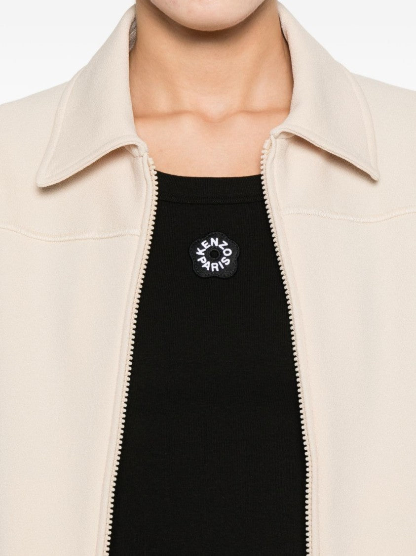 Kenzo Fitted Black Tank Top