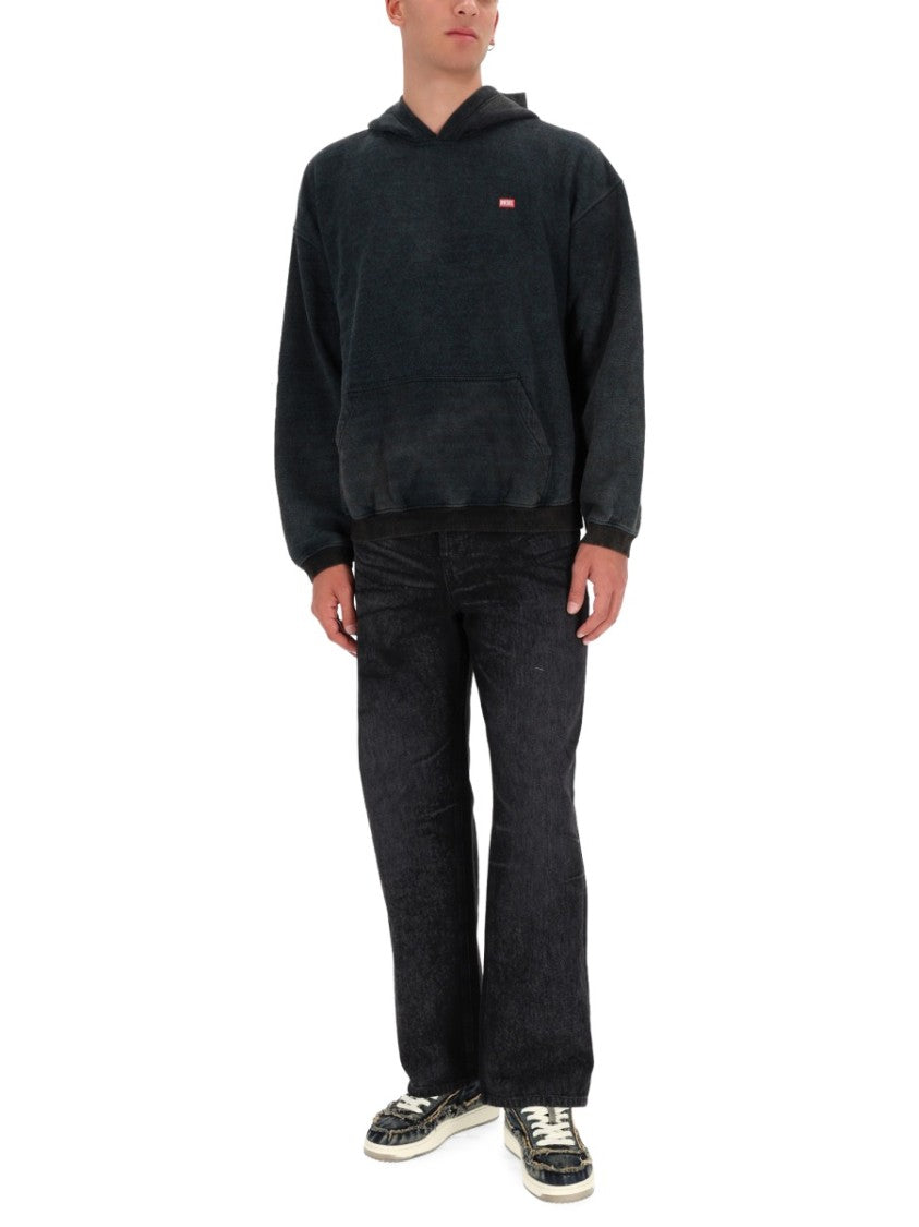 Diesel 2001 D-Macro-Fsh Wide-Leg Jeans
