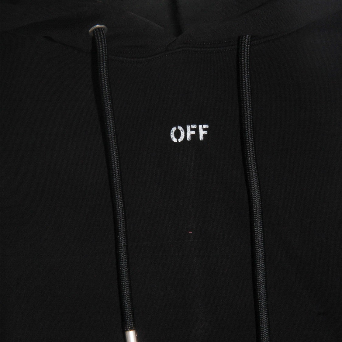 Off-White Black Cotton Sweatshirt