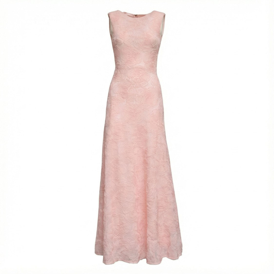 Rotate Light Pink Asyna Floral Jacquard Maxi Dress