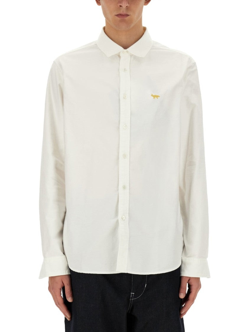 Junya Watanabe Classic Button-Up Shirt With Embroidered Detail
