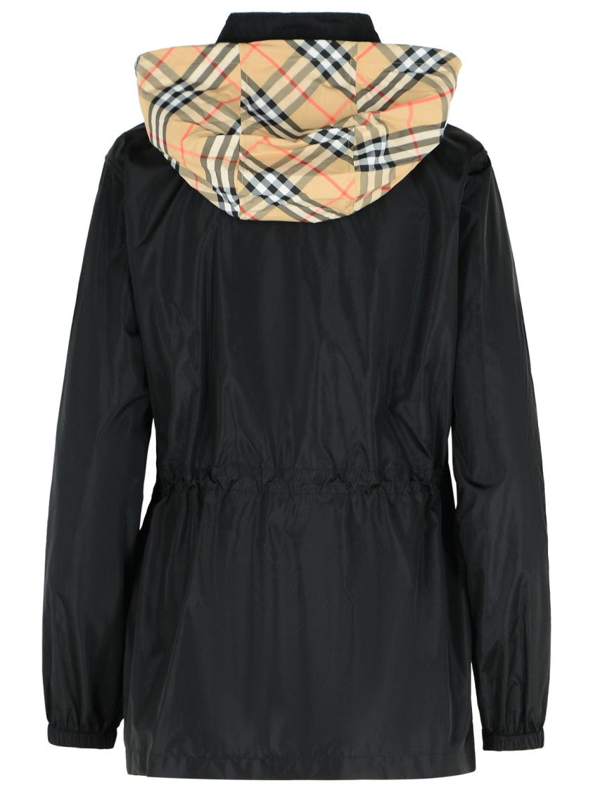 Burberry Blackpool' Black Polyamide Raincoat