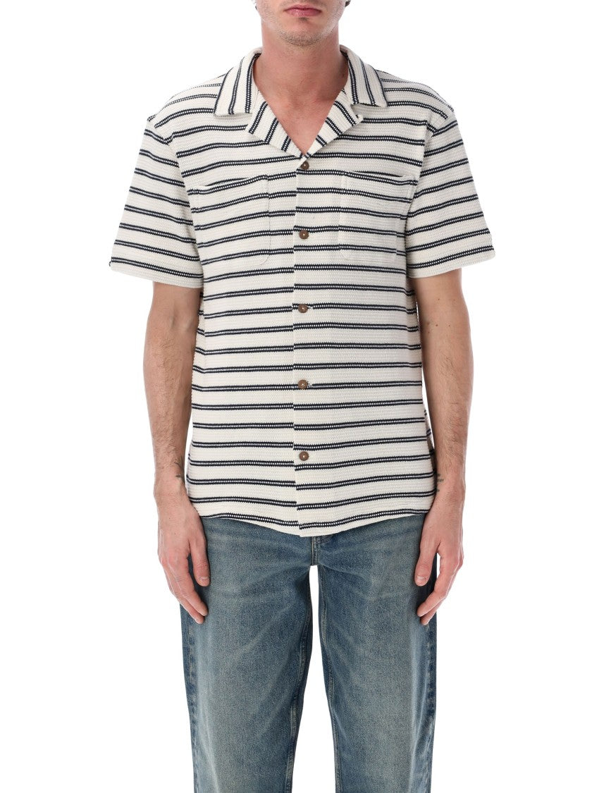 Polo Ralph Lauren Rugby Horizontal Stripe Cotton Polo Shirt
