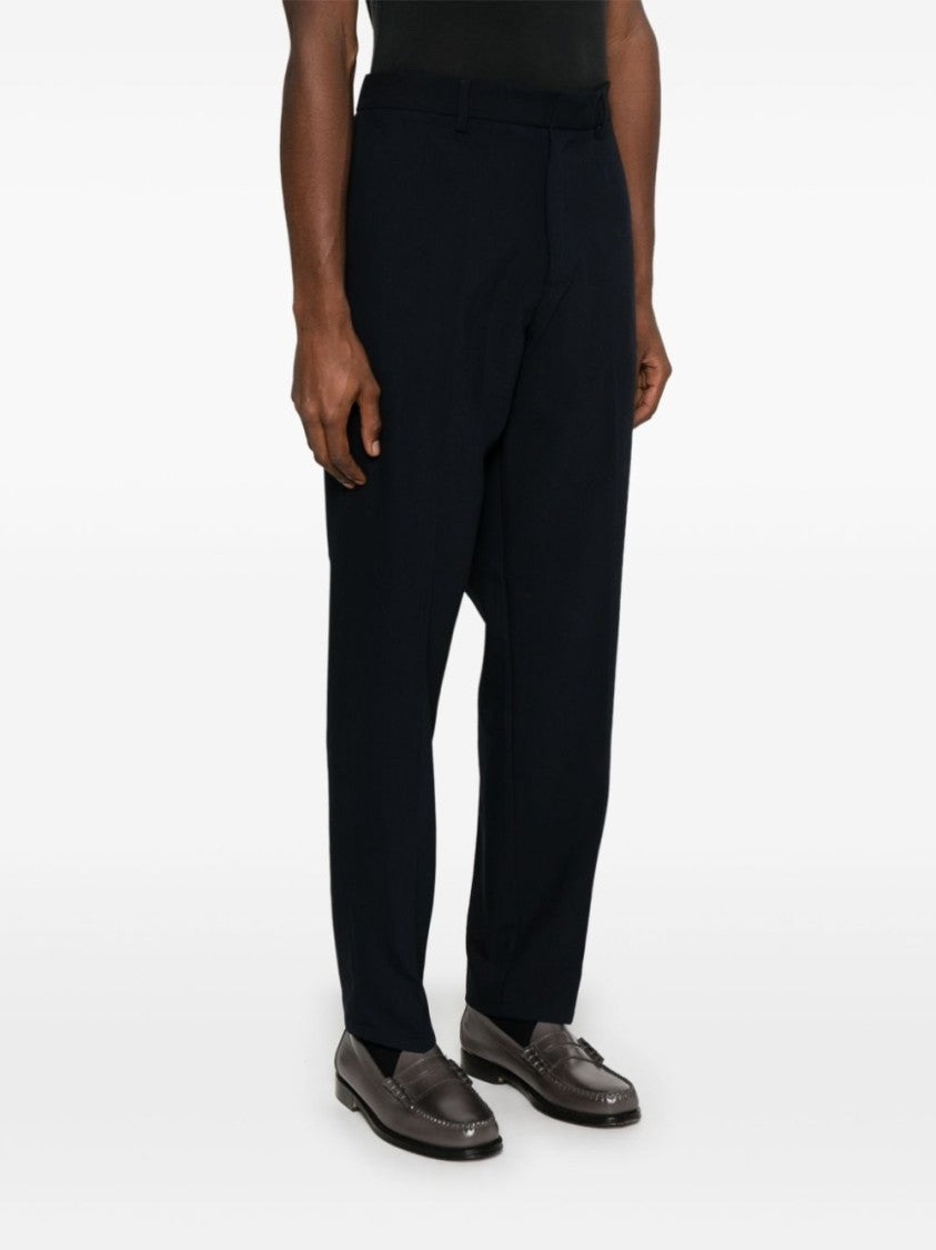 Emporio Armani Straight-Leg Tailored Trousers