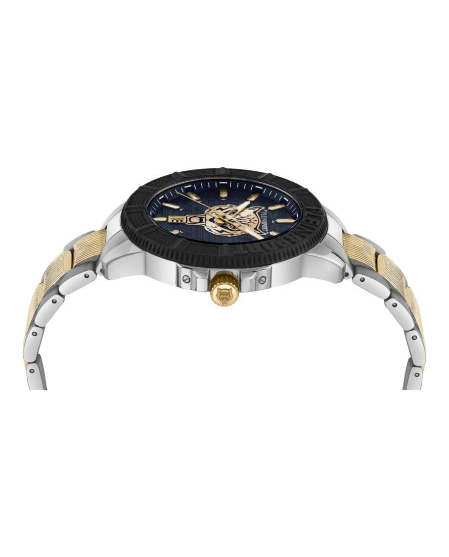 Plein Sport City Rush Bracelet Watch With Blue Enamel Dial