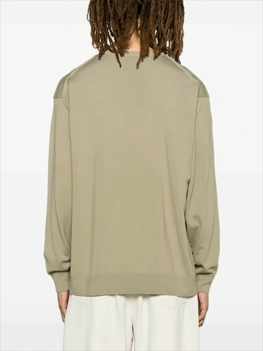 Auralee Wool Sweater With Relaxed Fit