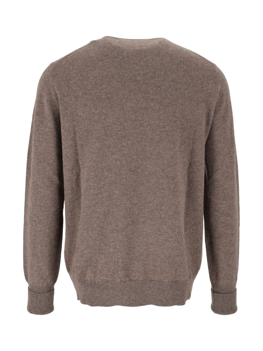 Ballantyne Argyle Cashmere Crew Neck Sweater